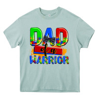 Dad Of A Warrior Heavy Core Tee | Teevron