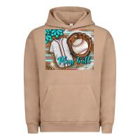 Pigment Burro Baseball Play Ball With Leopard Mousepad Urban Hoodie - BundleAndBundleShop