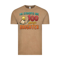 My Students 100 Days Brighter Vintage Tee | Teevron