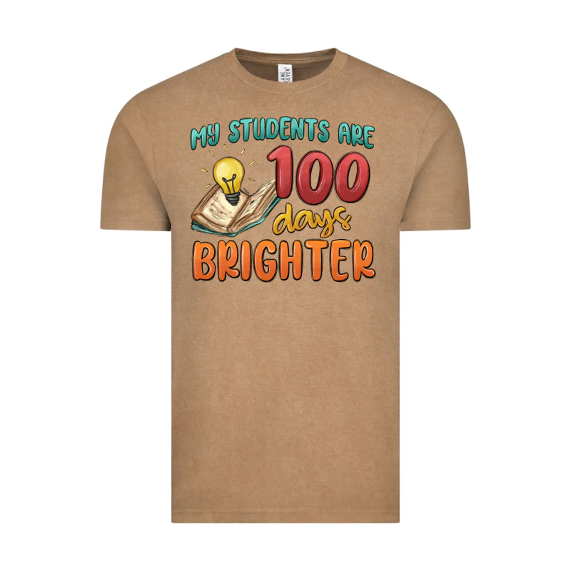 My Students 100 Days Brighter Vintage Tee by MaliasSmallBusiness | Teevron