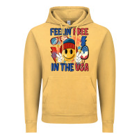 Feelin Free In The Usa Vintage Hoodie | Teevron