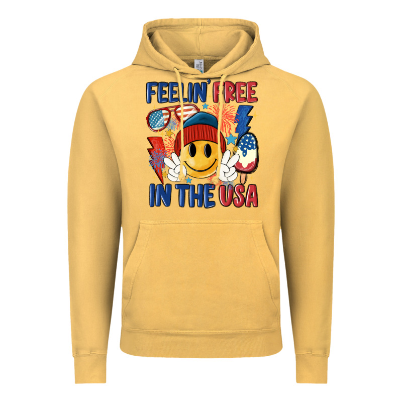 Feelin Free In The Usa Vintage Hoodie by MaliasSmallBusiness | Teevron