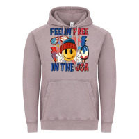 Vintage Zinc feelin free in the usa Vintage Hoodie - MaliasSmallBusiness
