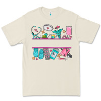 Bone nurse elements with costom name Premium Tee - AdoDesignShop