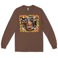 Chestnut highland cow Long Sleeve Tee - JahusDesignShop