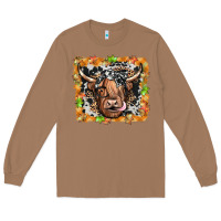 Toasted Coconut highland cow Long Sleeve Tee - JahusDesignShop