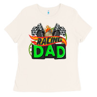 Bone racing dad with racing oto equipment Ladies Tee - AdoDesignShop