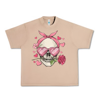 Burro valentine's day skull Urban Heavy Tee - MaliasSmallBusiness