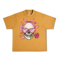 Peanut Butter valentine's day skull Urban Heavy Tee - MaliasSmallBusiness