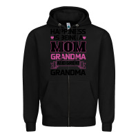 Black Mom Grandma Zipper Hoodie - Bettercallsaul