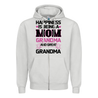 Dove Grey Mom Grandma Zipper Hoodie - Bettercallsaul