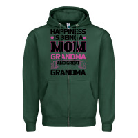 Sports Green Mom Grandma Zipper Hoodie - Bettercallsaul