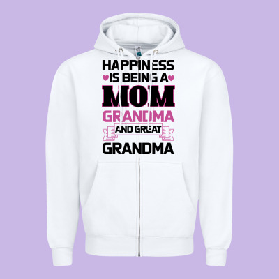 Mom Grandma Zipper Hoodie Designed By Bettercallsaul