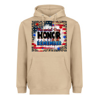 Mushroom memorial day honor and remember Heavyweight Hoodie - CowGirlArtShop