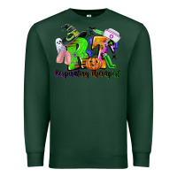 Sports Green rt respiratory therapist halloween Premium Sweatshirt - CowGirlArtShop