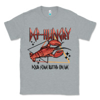 Heather Grey def hungry pour dome butter on me Classic Tee - MaliasSmallBusiness