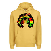 Antique Gold juneteenth mom Premium Hoodie - CowGirlArtShop