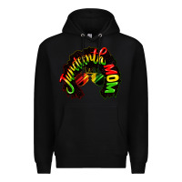 Black juneteenth mom Premium Hoodie - CowGirlArtShop