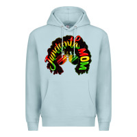 Blue Mist juneteenth mom Premium Hoodie - CowGirlArtShop