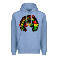 Colony Blue juneteenth mom Premium Hoodie - CowGirlArtShop