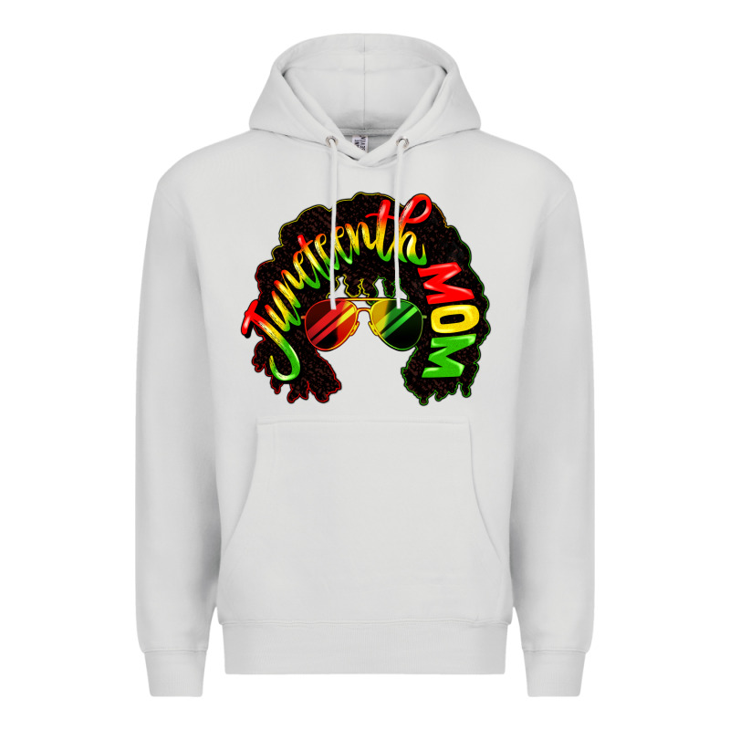 Juneteenth Mom Premium Hoodie by CowGirlArtShop | Teevron