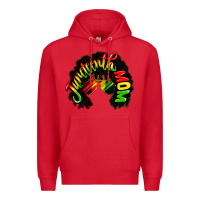 Red juneteenth mom Premium Hoodie - CowGirlArtShop