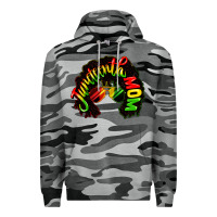 Slate Camo juneteenth mom Premium Hoodie - CowGirlArtShop