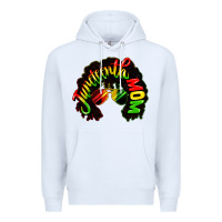 White juneteenth mom Premium Hoodie - CowGirlArtShop