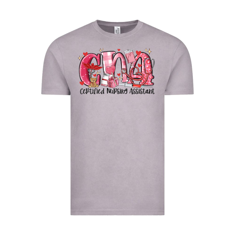 Cna Certified Valentine Nursing Assistant Valentin Vintage Tee by MaliasSmallBusiness | Teevron
