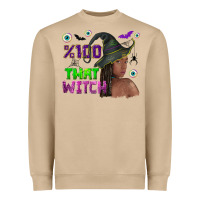Mushroom 100 that witch Heavyweight Sweatshirt - NancyCooperArtShop