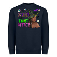 Navy 100 that witch Heavyweight Sweatshirt - NancyCooperArtShop