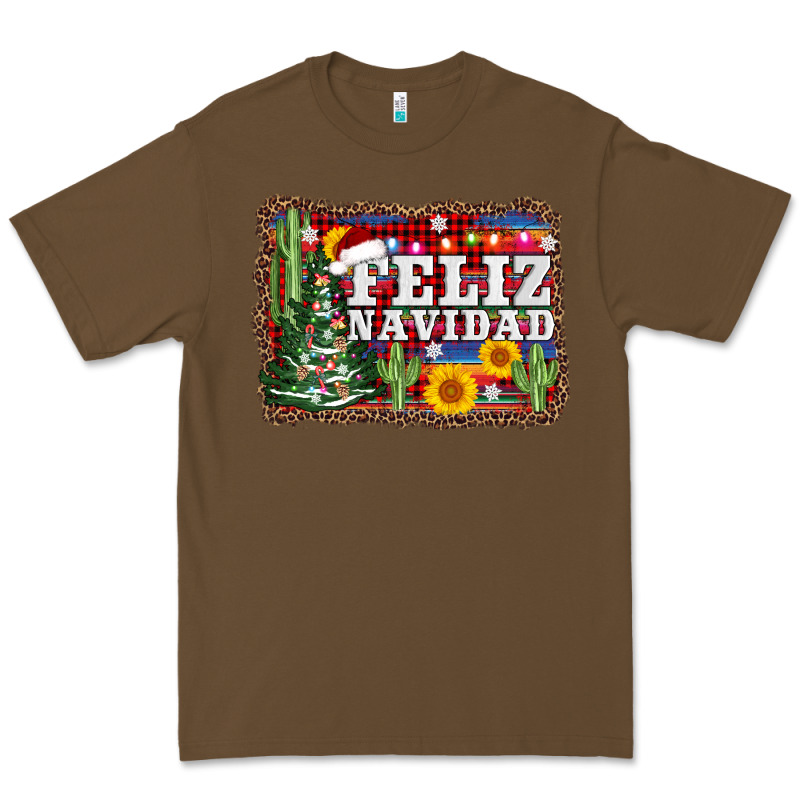 Feliz Navidad Premium Tee by AdoDesignShop | Teevron