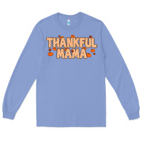 Colony Blue Thankful Mama Long Sleeve Tee - MaliasSmallBusiness