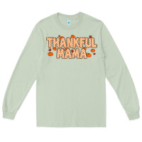 Matcha Thankful Mama Long Sleeve Tee - MaliasSmallBusiness