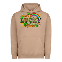 Pigment Burro one lucky nurse Urban Hoodie - FaDigitalArtStudio