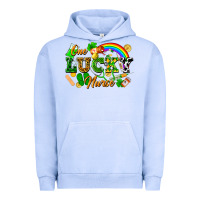 Pigment Grape Ice one lucky nurse Urban Hoodie - FaDigitalArtStudio