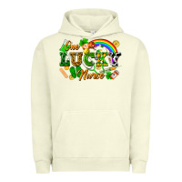 Pigment Pistachio one lucky nurse Urban Hoodie - FaDigitalArtStudio