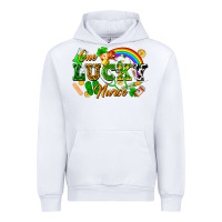 White one lucky nurse Urban Hoodie - FaDigitalArtStudio
