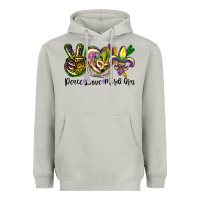 Moon Dust peace love mardi gras Heavyweight Hoodie - CowGirlArtShop