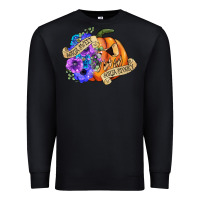 Black sorta sweet sorta spooky Premium Sweatshirt - CowGirlArtShop