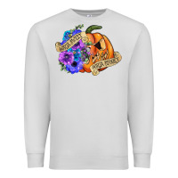 Dove Grey sorta sweet sorta spooky Premium Sweatshirt - CowGirlArtShop
