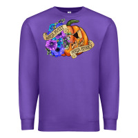 Purple sorta sweet sorta spooky Premium Sweatshirt - CowGirlArtShop