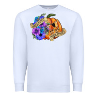 White sorta sweet sorta spooky Premium Sweatshirt - CowGirlArtShop