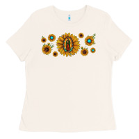 Bone sunflower lady of guadalupe Ladies Tee - JahusDesignShop