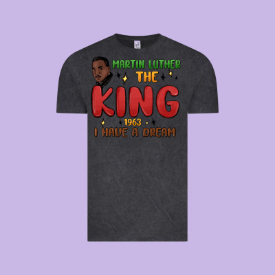Martin Luther The King 1963 I Have A Dream Vintage Tee Designed By Maliassmallbusiness