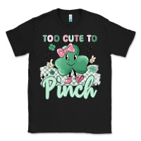 Black too cute to pinch Classic Tee - MaliasSmallBusiness