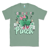 Sage too cute to pinch Classic Tee - MaliasSmallBusiness