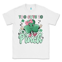 White too cute to pinch Classic Tee - MaliasSmallBusiness