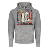 Cloud Rock baseball Vintage Hoodie - MaliasSmallBusiness