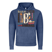 Vintage Denim baseball Vintage Hoodie - MaliasSmallBusiness